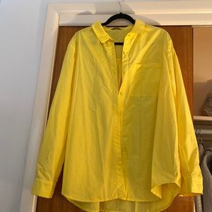 Yellow Shein Blouse. Size 4X.